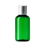 Флакон пластиковый MILLIFORM (флакон: Оливия Матовый 100 мл; диск-топ: Серебро/Белый 24/410)