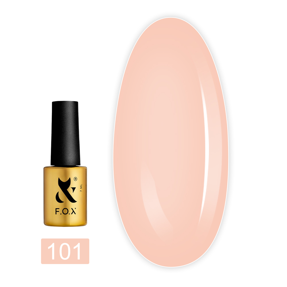 Гель-лак Mocha Mousse FOX 7 мл (101)