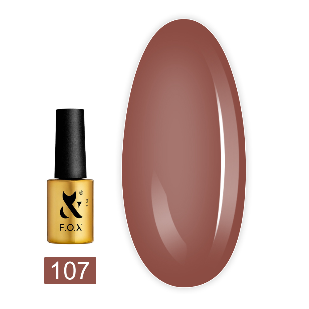 Гель-лак Mocha Mousse FOX 7 мл (107)