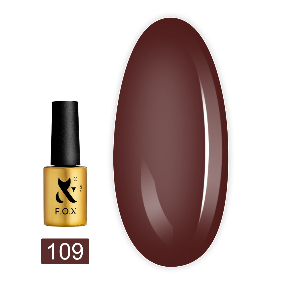 Гель-лак Mocha Mousse FOX 7 мл (109)