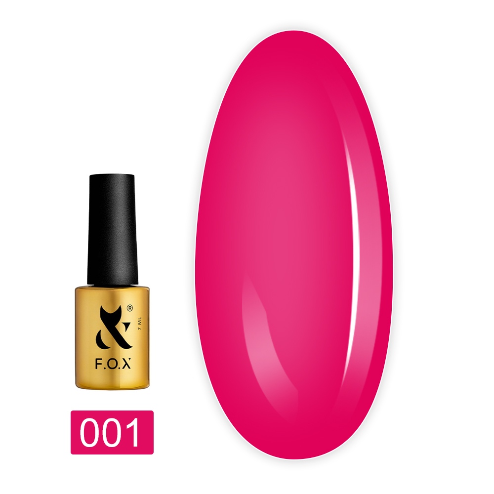 Гель-лак Lollipop FOX 7 мл (001 Raspberry)