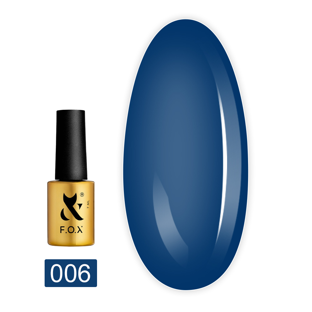 Гель-лак Lollipop FOX 7 мл (006 Blueberry)