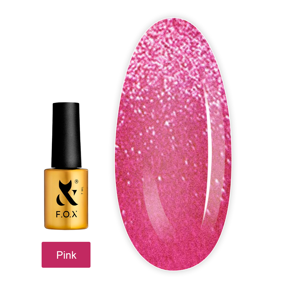 Гель-лак Cat Eye FOX 7 мл (Pink)