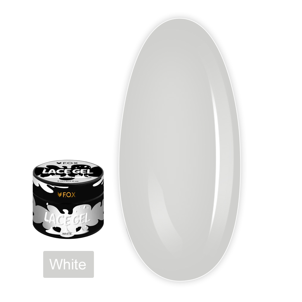 Гель-краска Lace Gel FOX (White)
