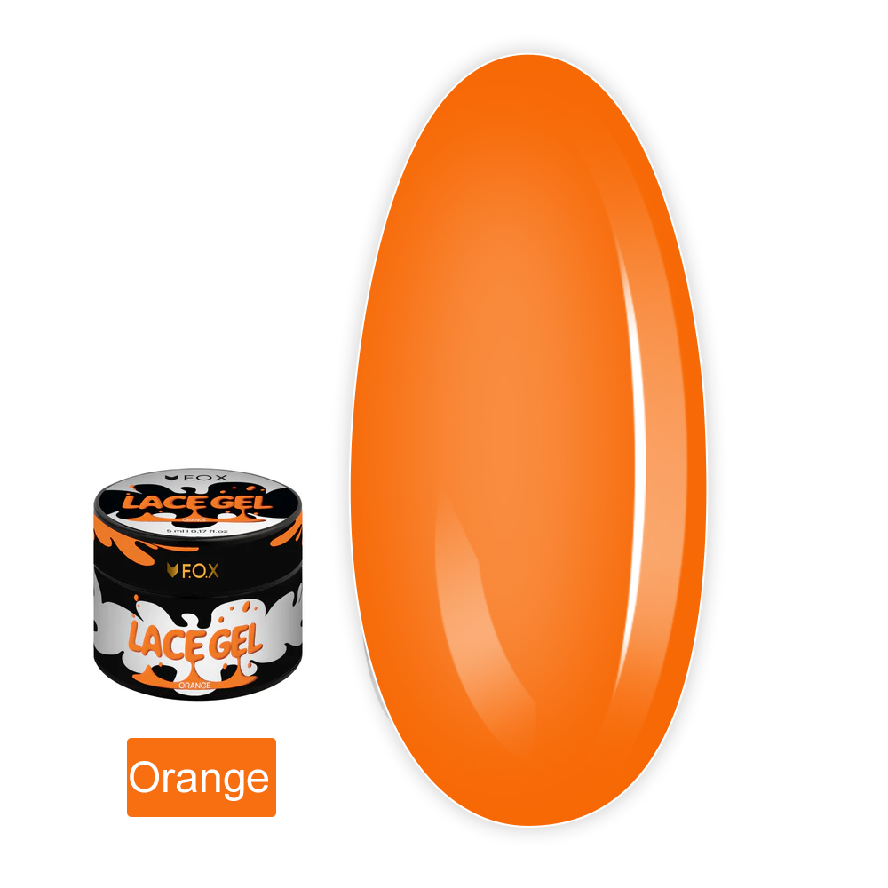 Гель-фарба Lace Gel FOX (Orange)
