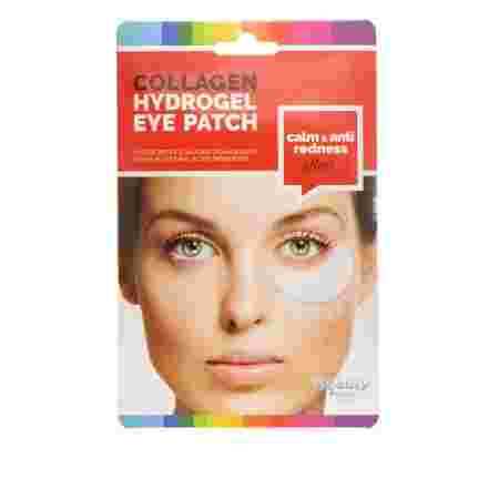 Патч-маска под глаза BeautyFase Collagen Hydrogel Eye Patch calm anti redness для чувствительной кожи