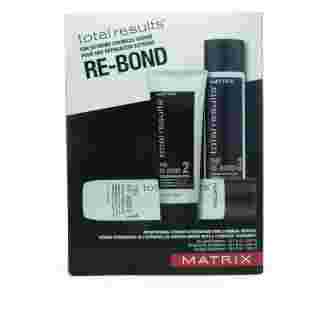 Набор для глубокого восстановления поврежденных волос Matrix TR Re-Bond Set шампунь 300 мл + кондиционер 300 мл + пре-кондиционер 300 мл