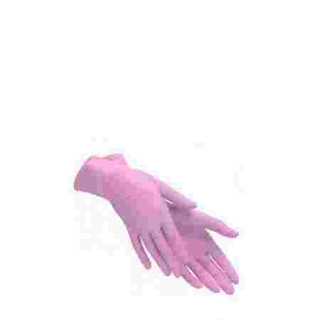 Перчатки нитрил без пудры нестерильные SafeTouch Advanced Extend р.M 100 шт розовый