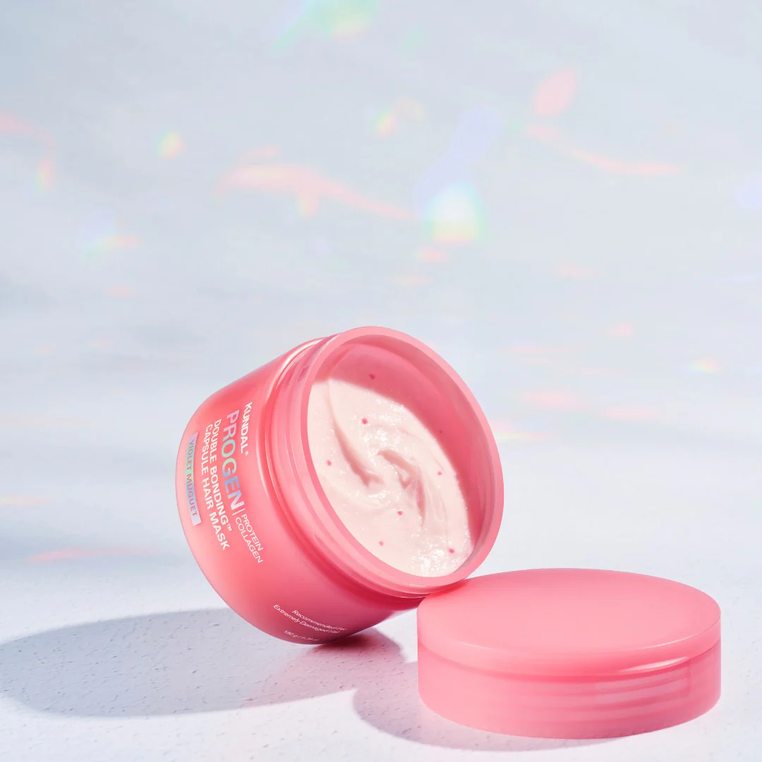 Маска капсульная восстановительная для волос Kundal Hair (Protein Double Bonding Capsule Violet Muguet 180 г)