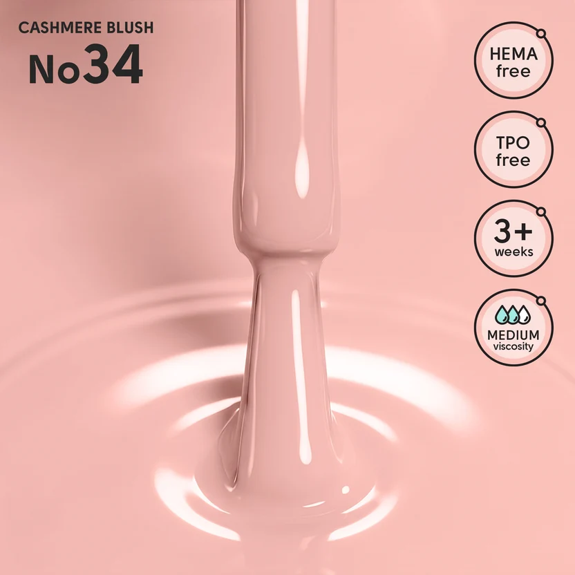 Гель-лак Shelly 12 мл (034 Cashmere Blush)