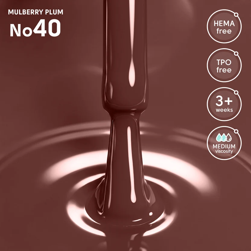 Гель-лак Shelly 12 мл (040 Mulberry Plum)