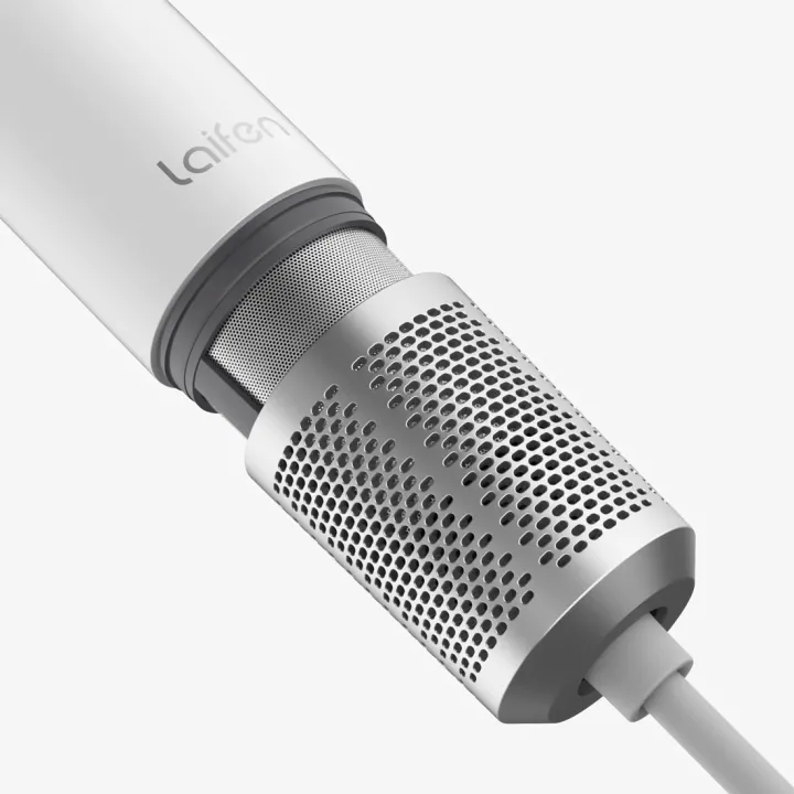 Фен для волосся Laifen Swift Special NЕW профессиональный с ионизацией + 3 насадки 1.8 м (белый)